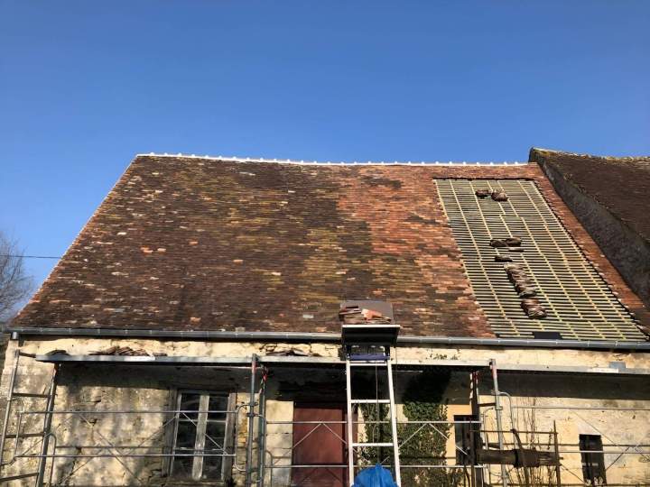Dépose toiture pour rénovation Argentan