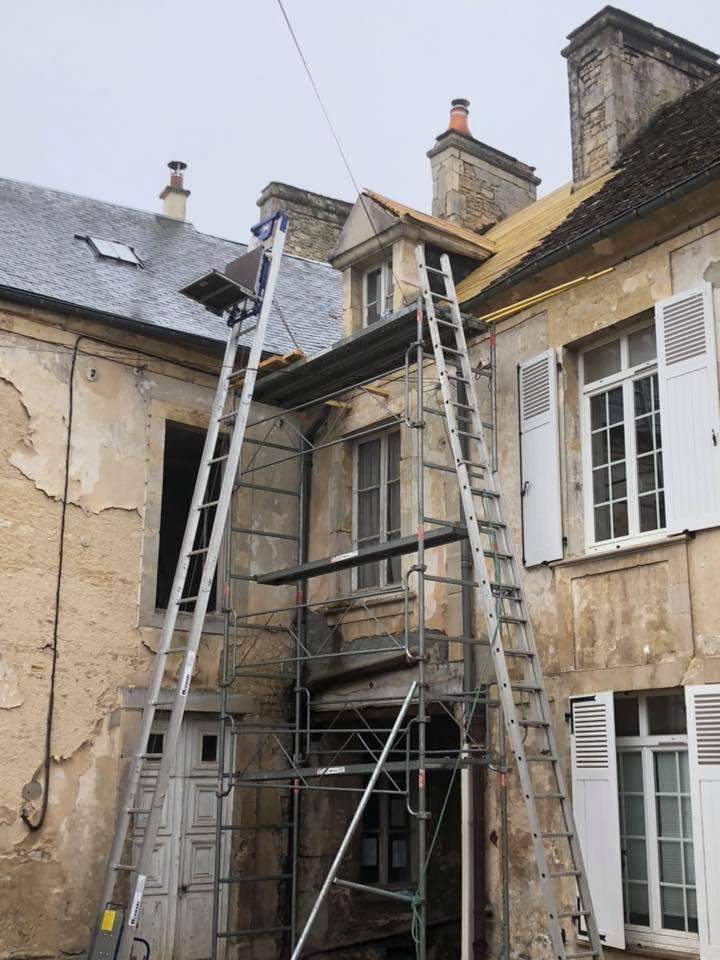 Rénovation toiture bâtiment Argentan