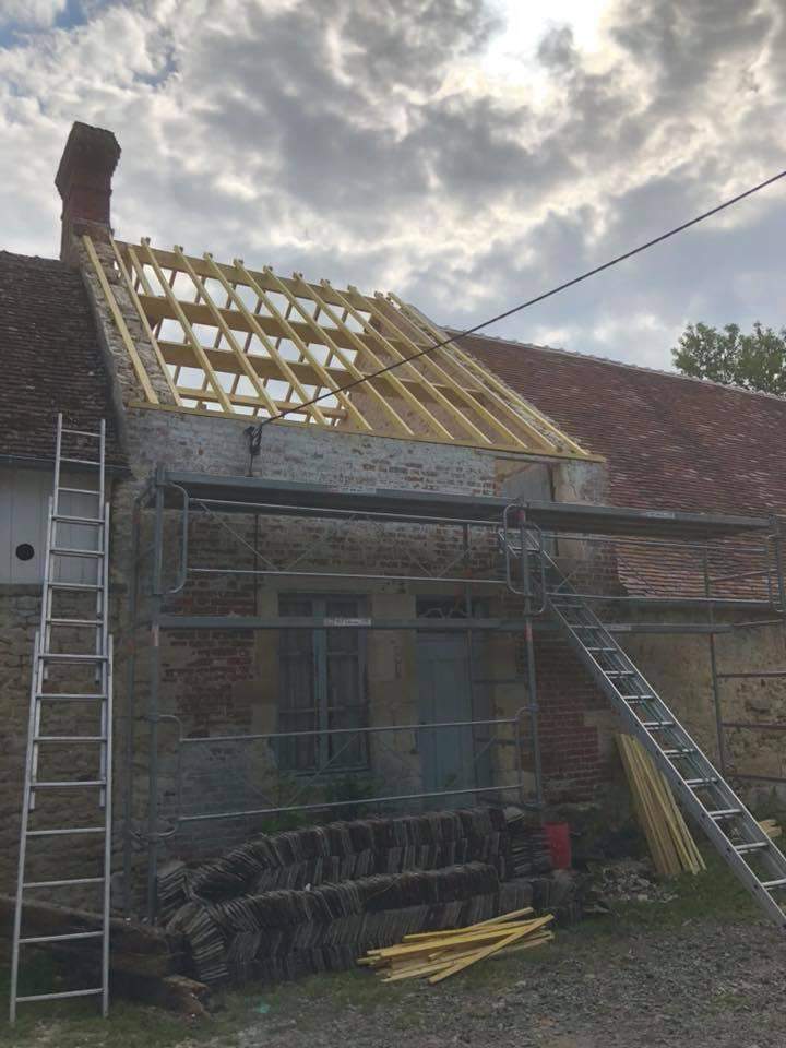 Pose de nouvelle toiture Argentan