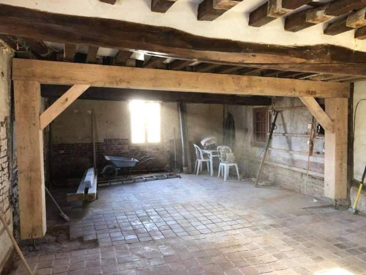 Charpente en bois apparente Argentan