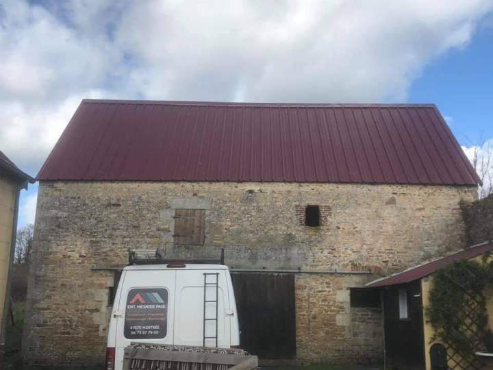 Pose de toiture Argentan