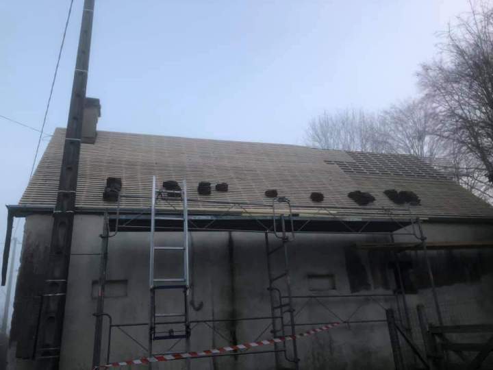 Travaux de pose de nouvelle toiture Argentan